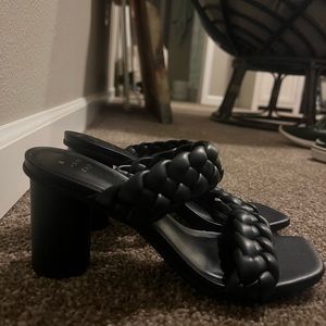 Black Womens Mule Heels 🖤